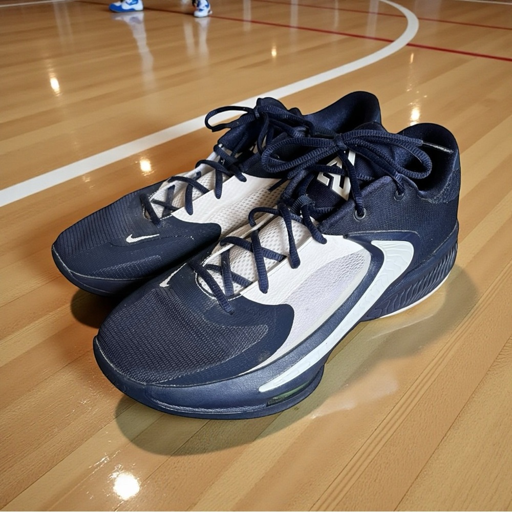 Nike Zoom Freak 4 TB Basketball Shoes Midnight‎ Navy Mens 13 DO9679-400